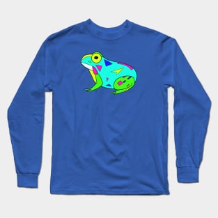 Caribbean Pobblebonk Frog Long Sleeve T-Shirt